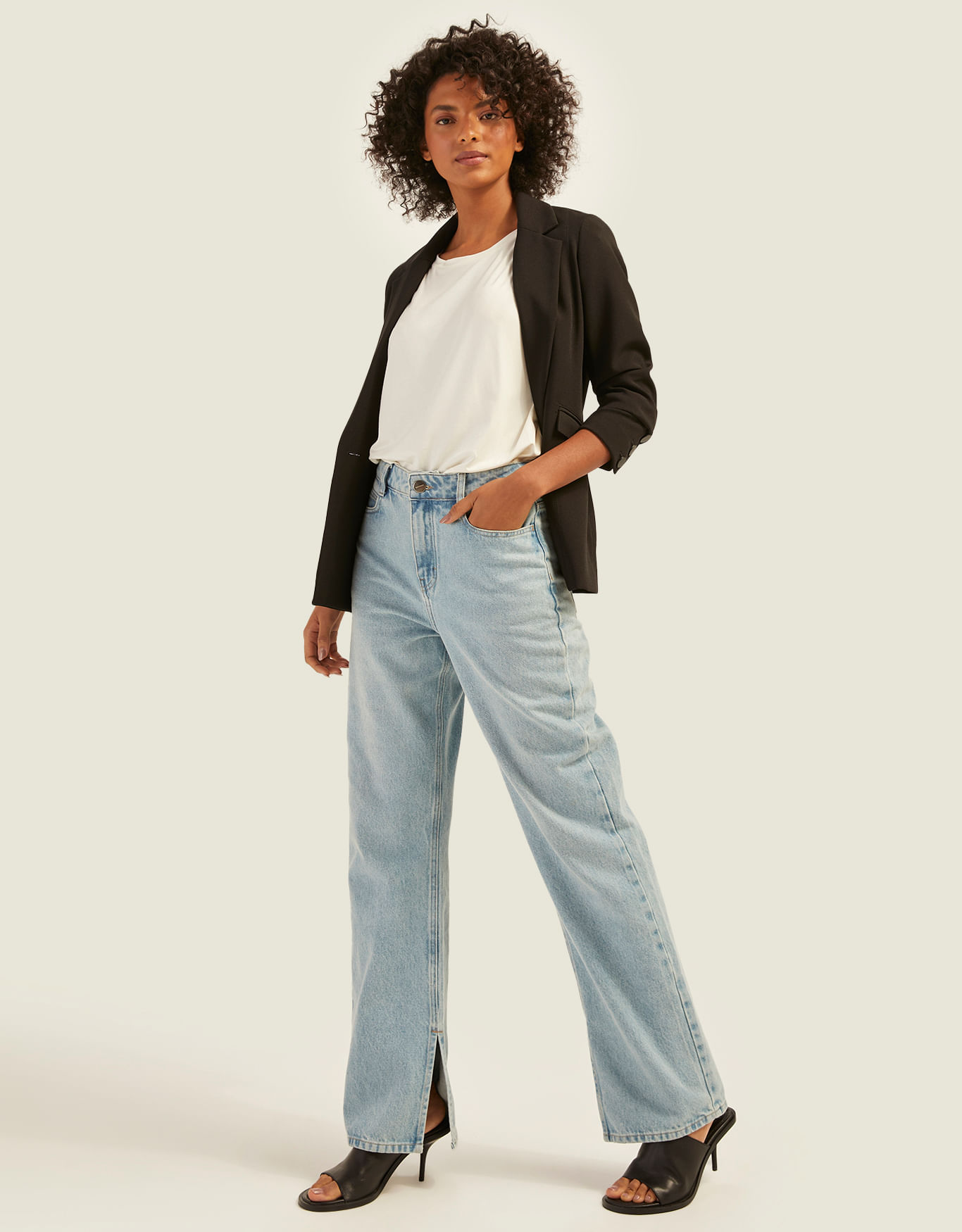 Calça jeans loose fit - calças jeans - SHOULDER