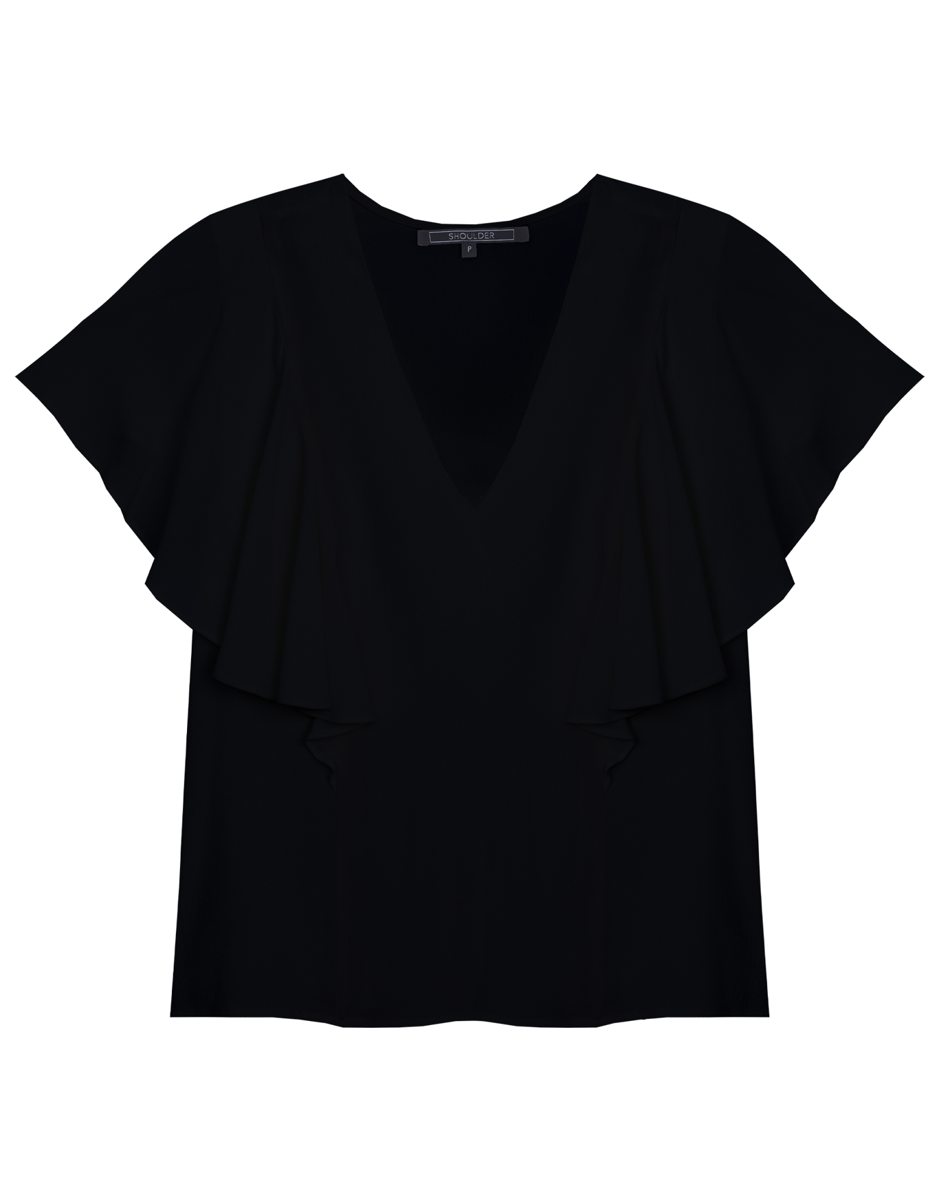 BLUSA BABADO MANGAS - BLUSA BABADO MANGAS - THAMARA CAPELAO