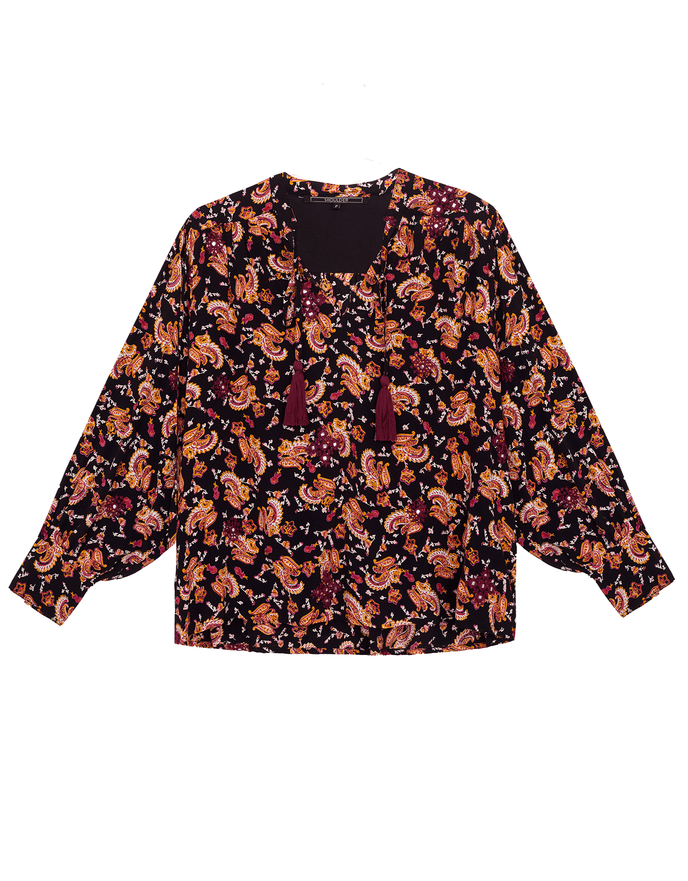 Blusa paisley 2025