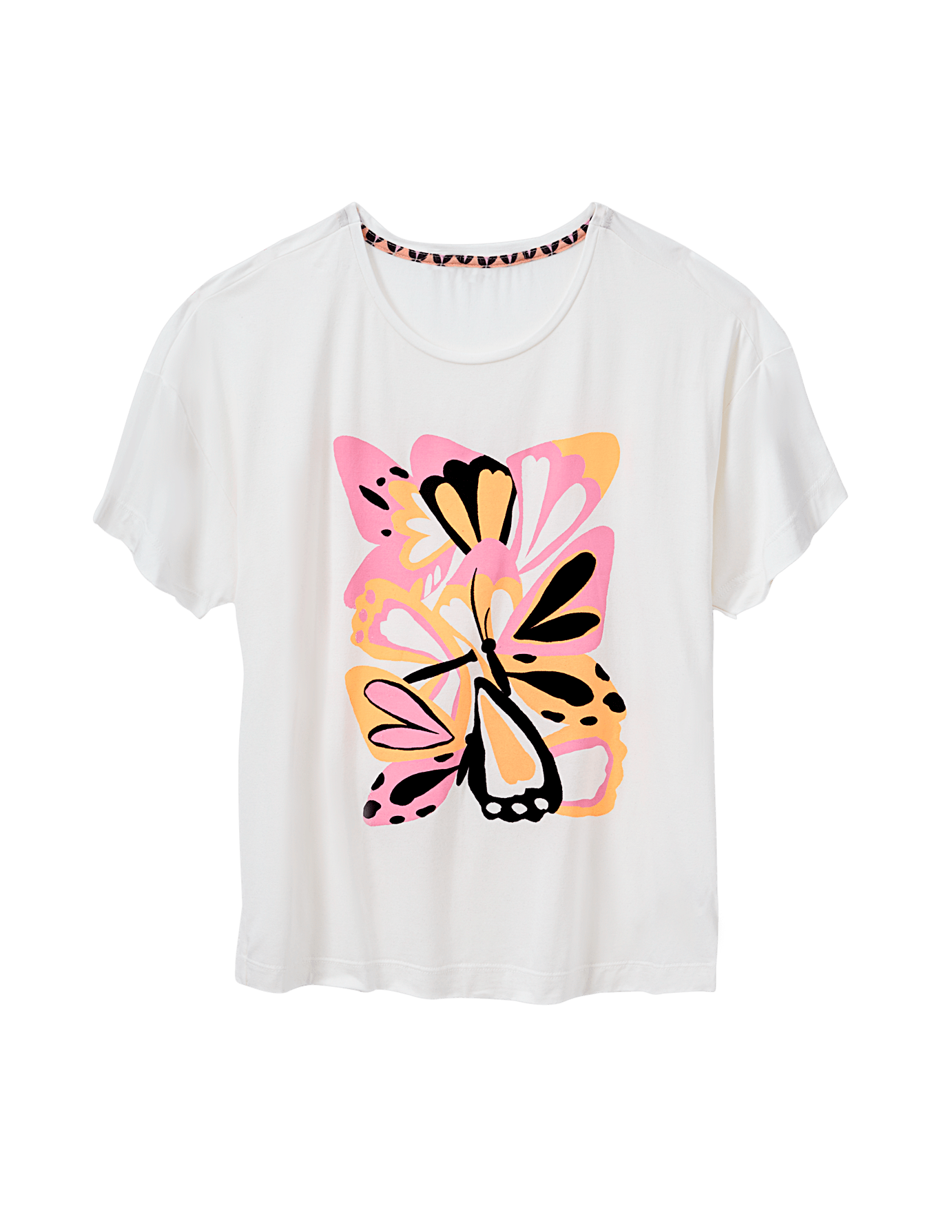 Blusa T shirt Feminina Borboleta Glorious Algodao - Karol Moda