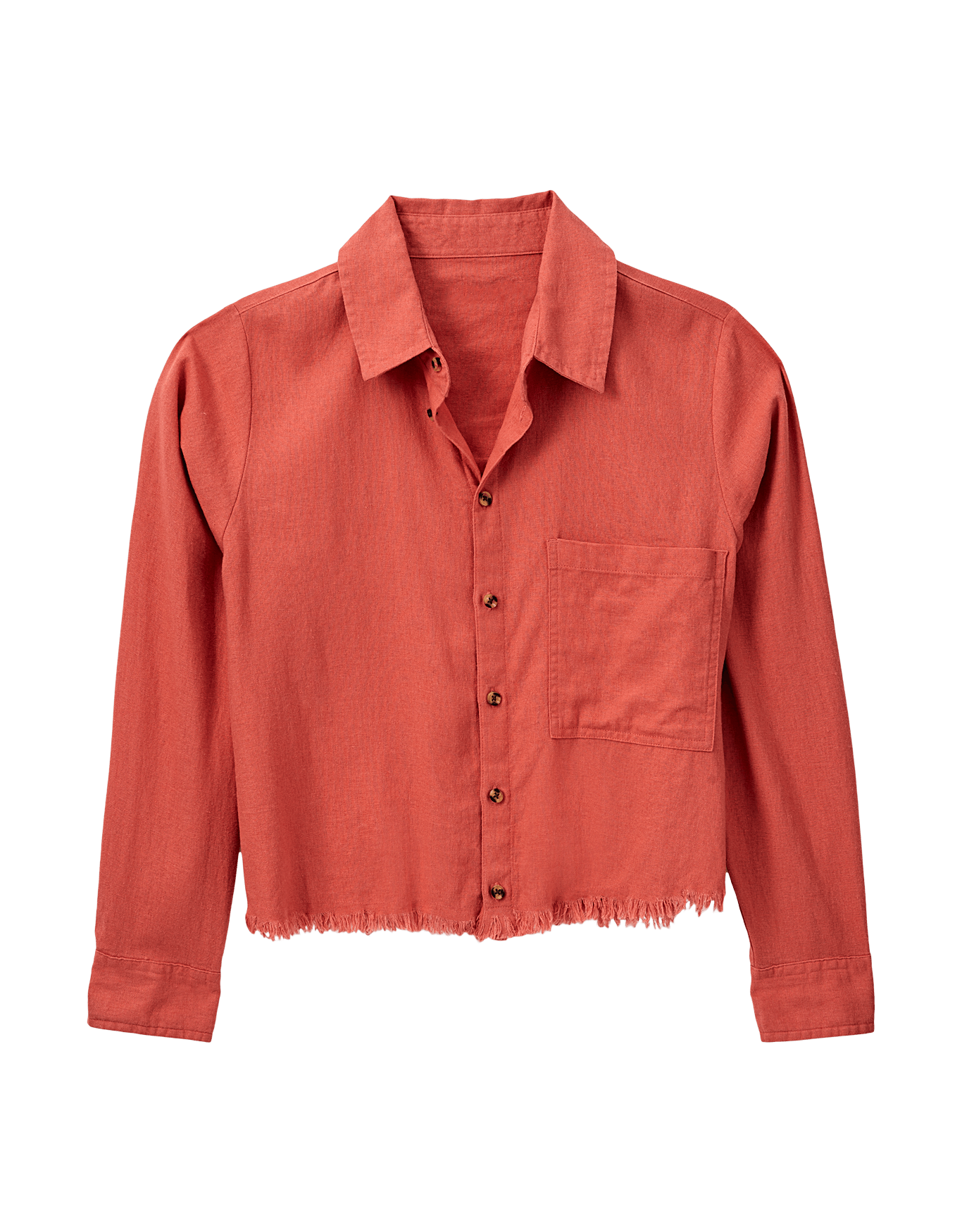 Camisa Comfort em Viscose com Trama de Linho Rouge - Draco