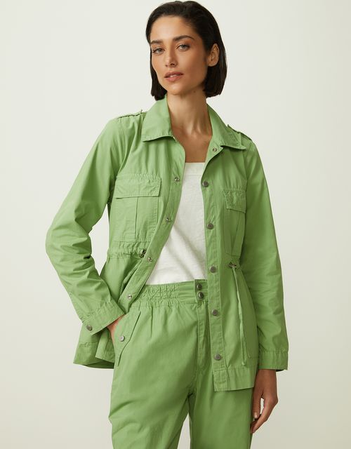 Jaqueta parka utilitária