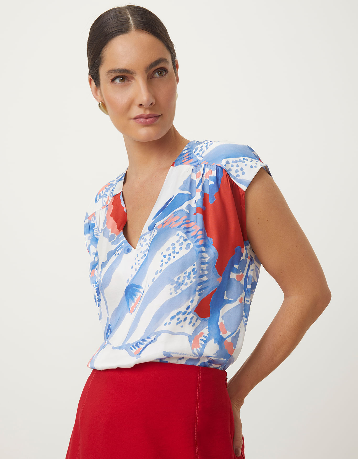 Blusa alga marinha mini - blusas - SHOULDER