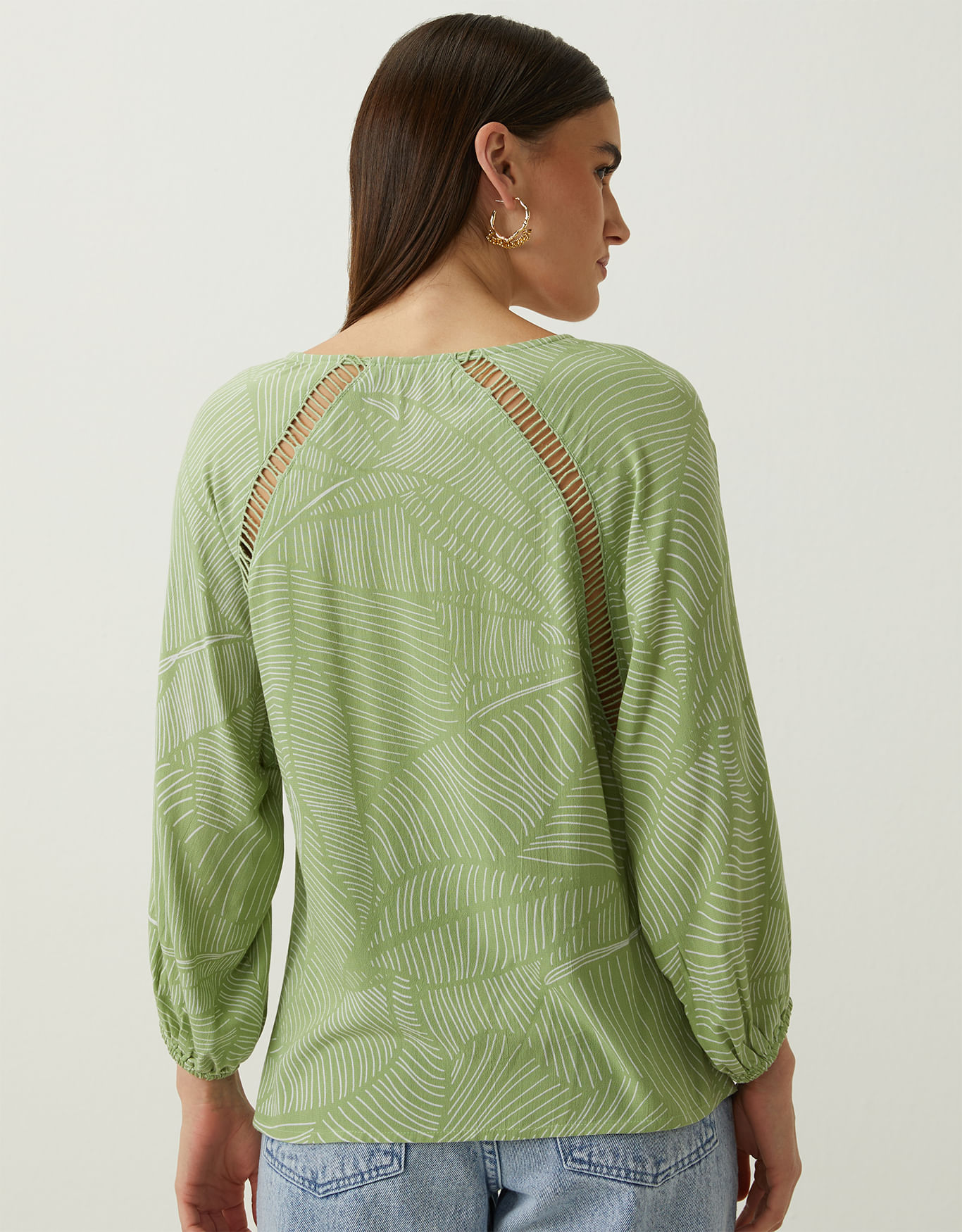 Blusa alga marinha mini - blusas - SHOULDER