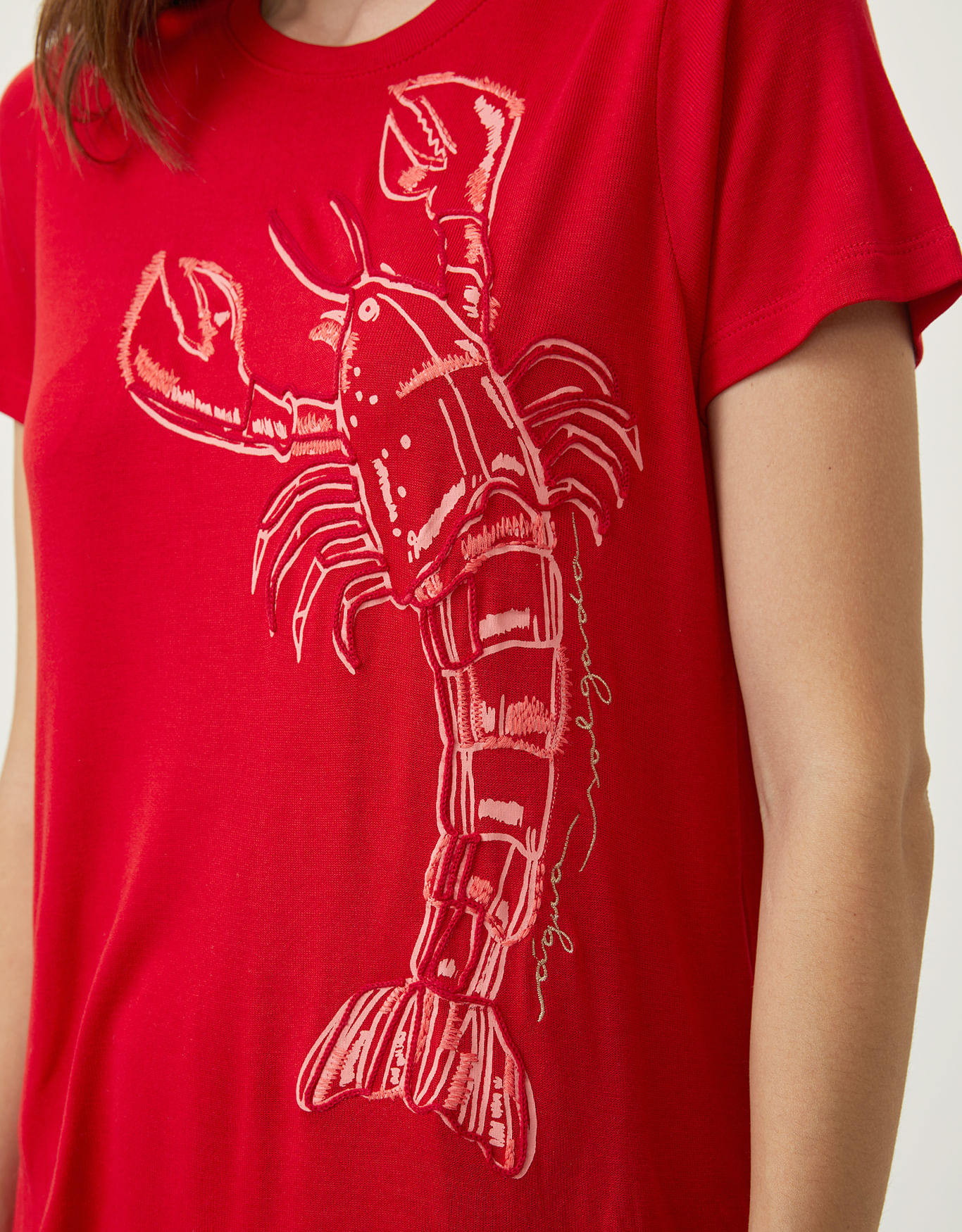 T-shirt coconut mini bordado - camisetas - SHOULDER