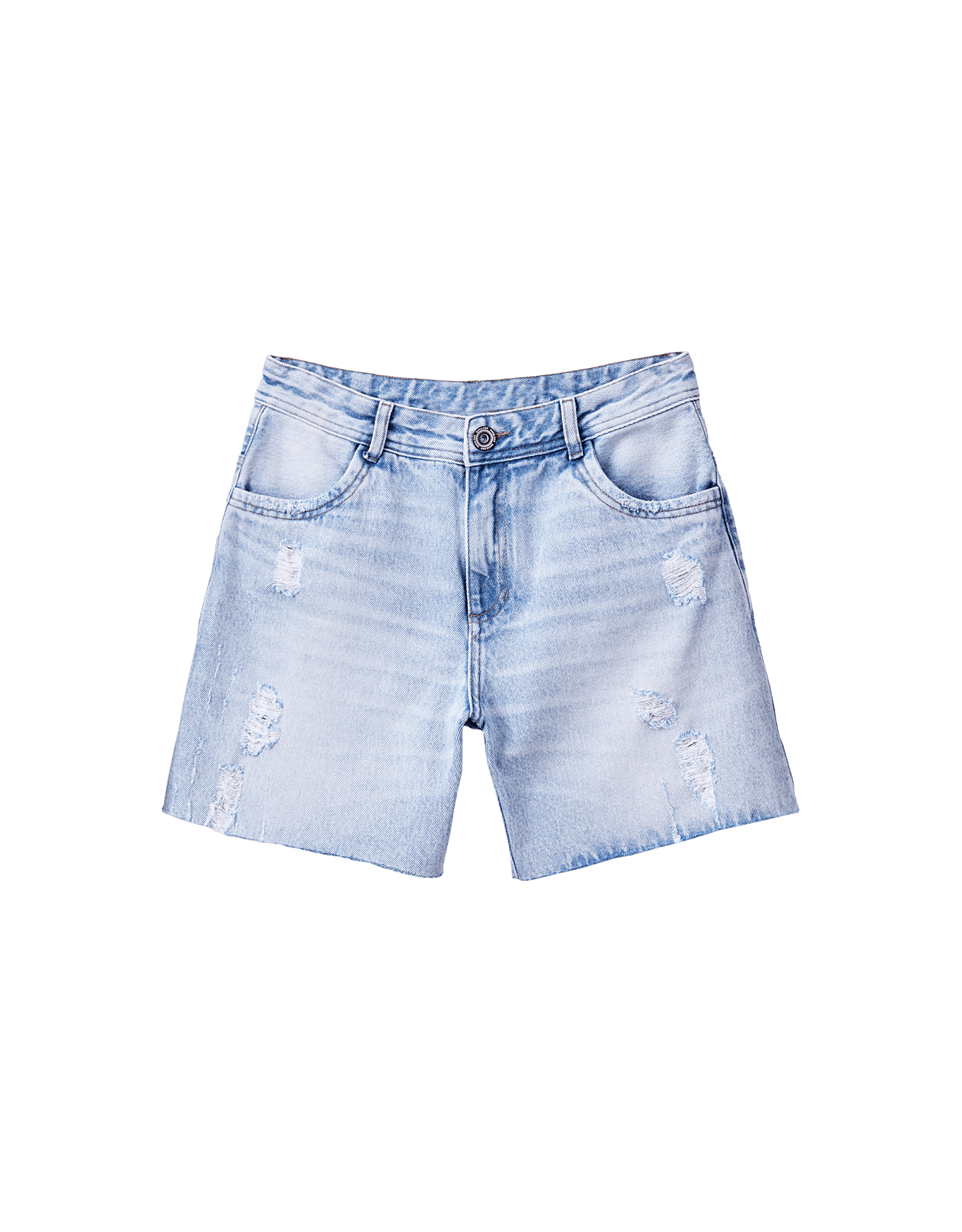 Bermuda jeans puídos - shorts - SHOULDER
