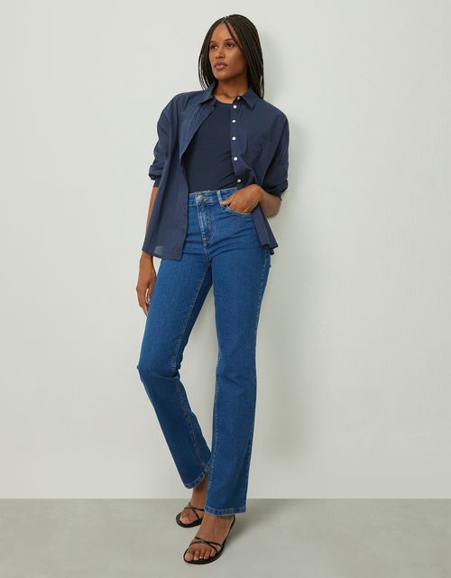 Calça jeans tradicional