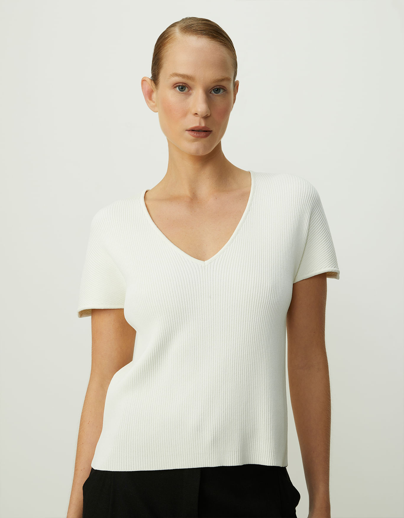 Tricot brasília off white - blusas - SHOULDER