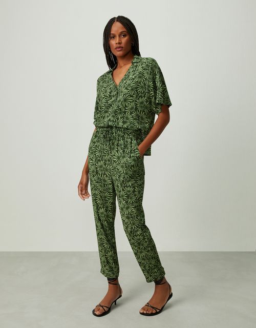 Calça margarida camuflada