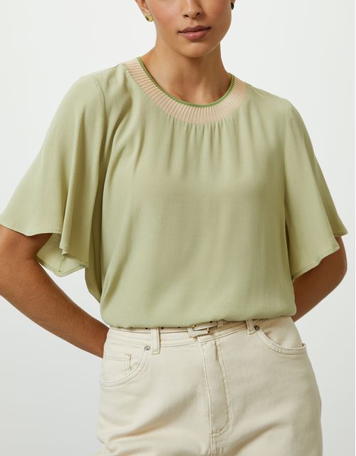 Blusa brasília verde