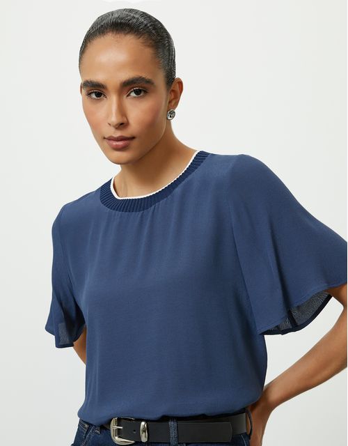 Blusa brasília azul