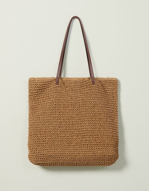 Bolsa palha mescla natural