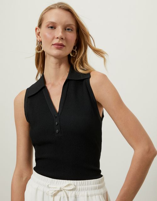 Regata tricot polo