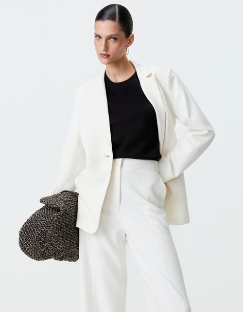 Blazer brasília alfaiatado off white