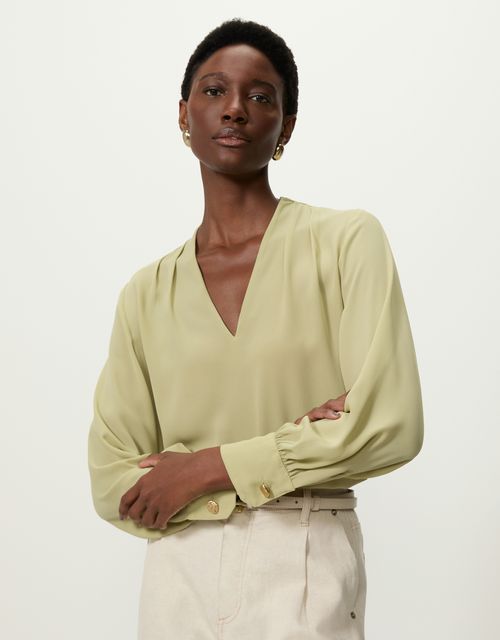 Blusa pregas