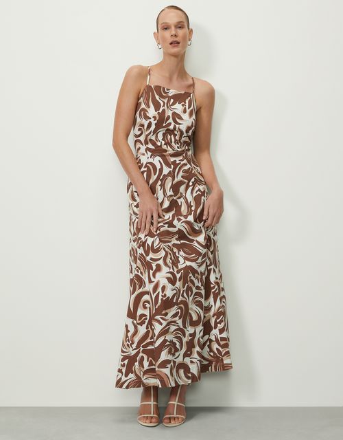 Vestido abstrato