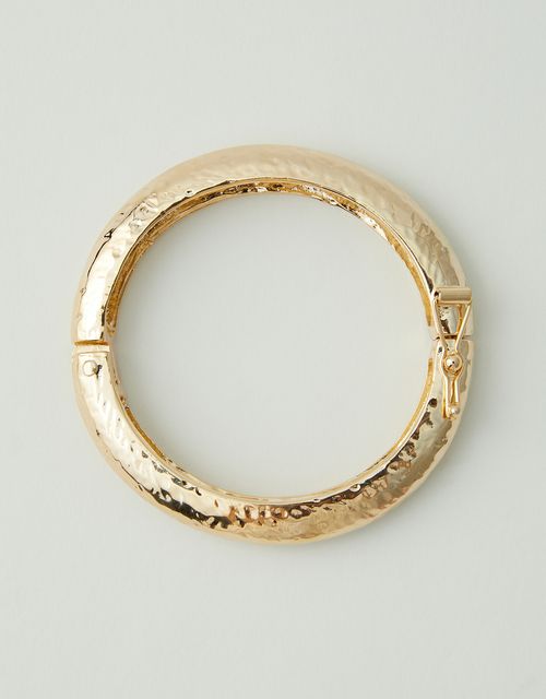 Bracelete metal martelado