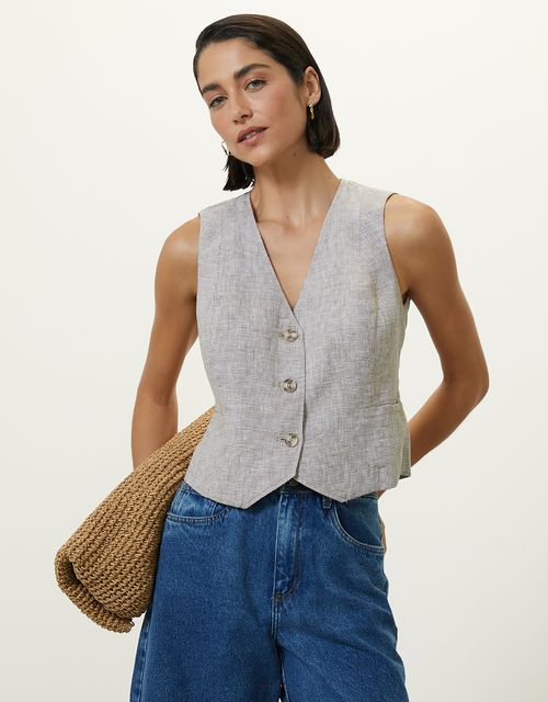 Bermuda jeans five pockets