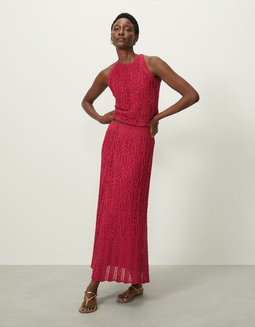 Saia tricot textura