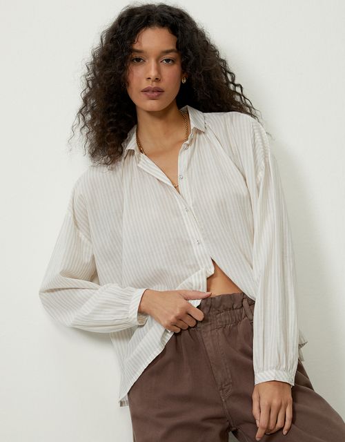 Camisa fio tinto
