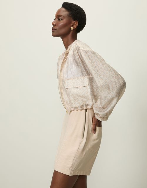 Bomber floral laise