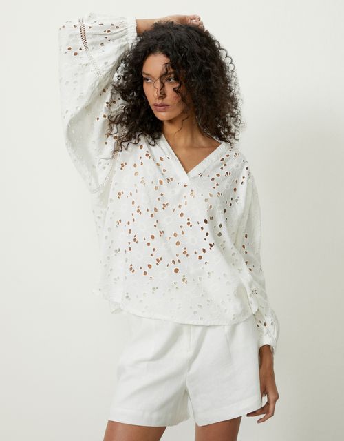 Blusa ampla laise