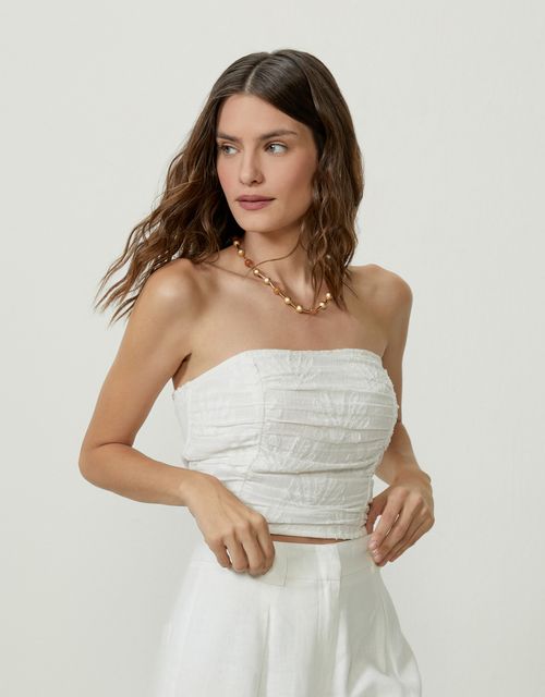 Top jacquard conchas