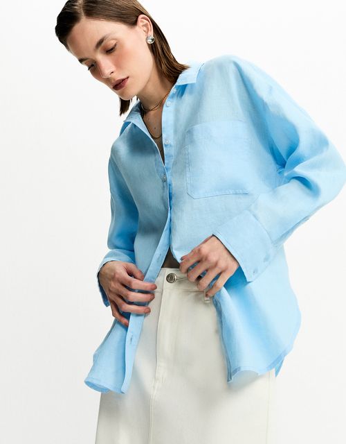 Camisa ampla