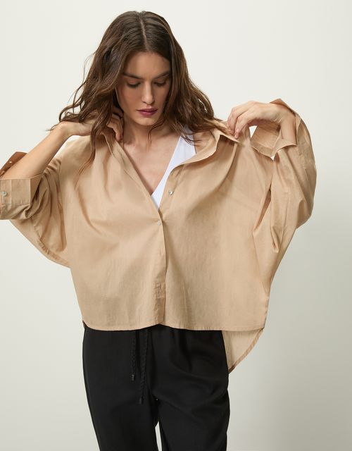 Camisa ampla voil