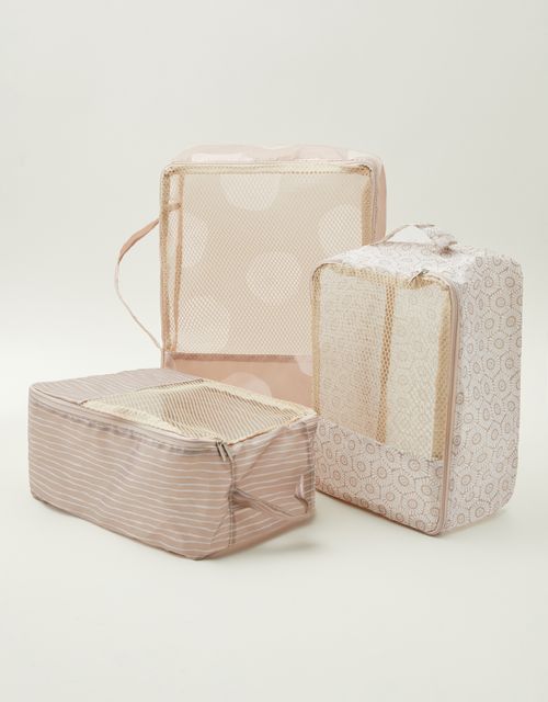 Kit viagem mix estampas khaki