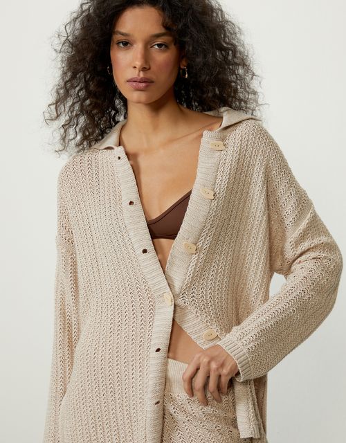 Camisa tricot textura