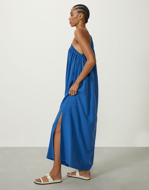 Vestido alça assimétrica
