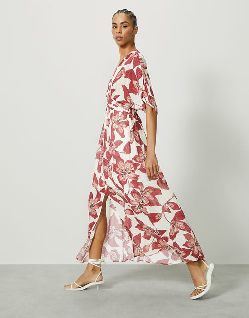 Vestido floral solar