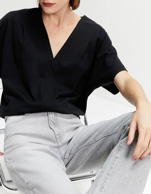 Blusa malha estruturada