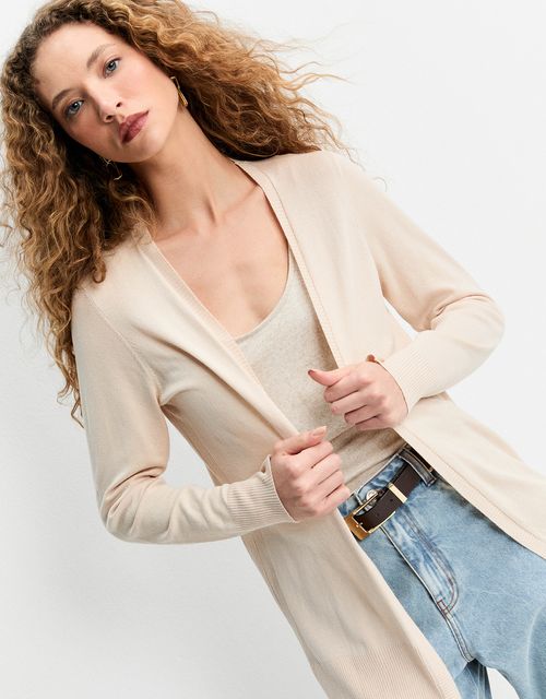 Cardigan tricot básico