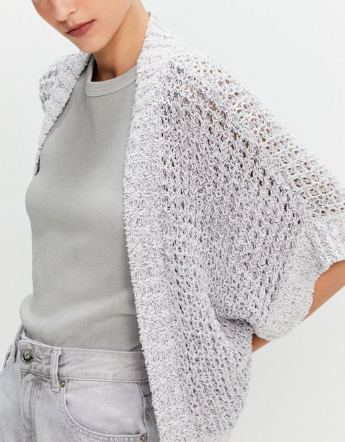 Kimono tricot textura mescla