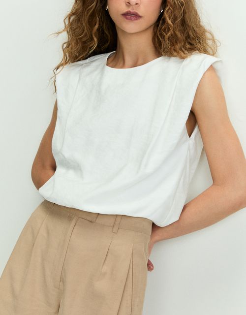 Blusa pregas
