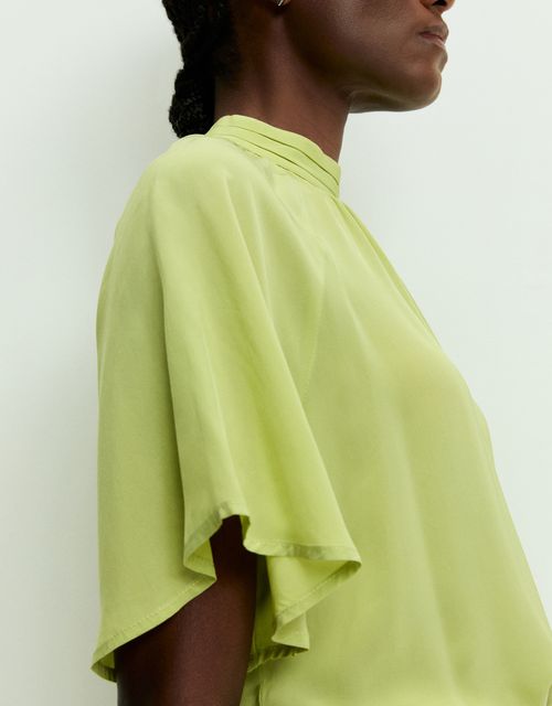 Blusa gola alta