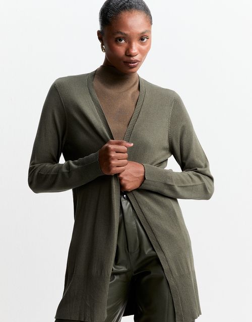 Cardigan tricot básico