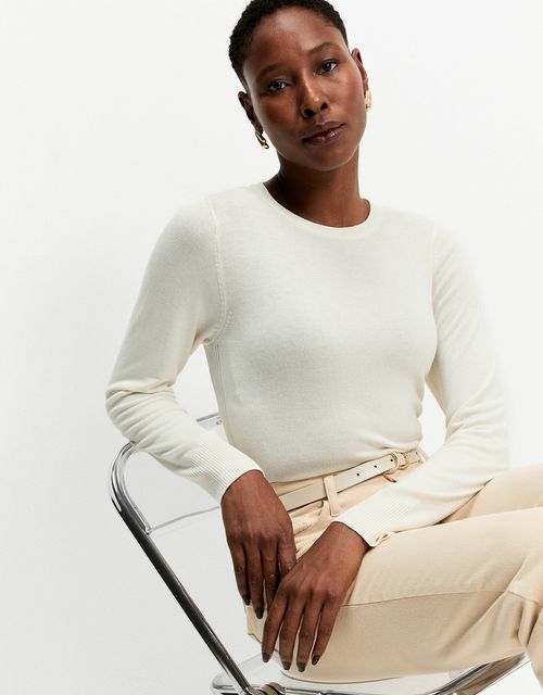 Blusa tricot básico