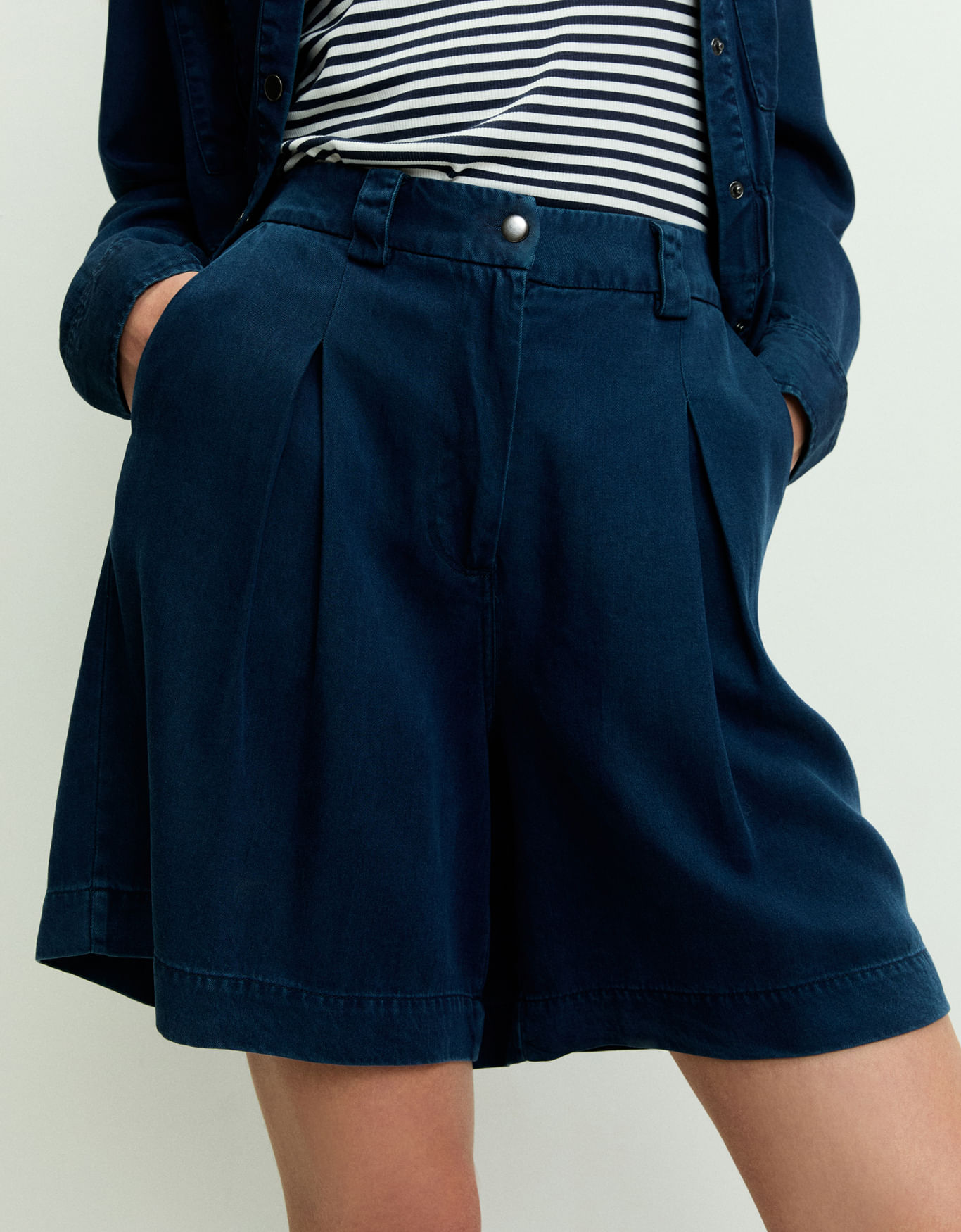 Bermuda liocel jeans