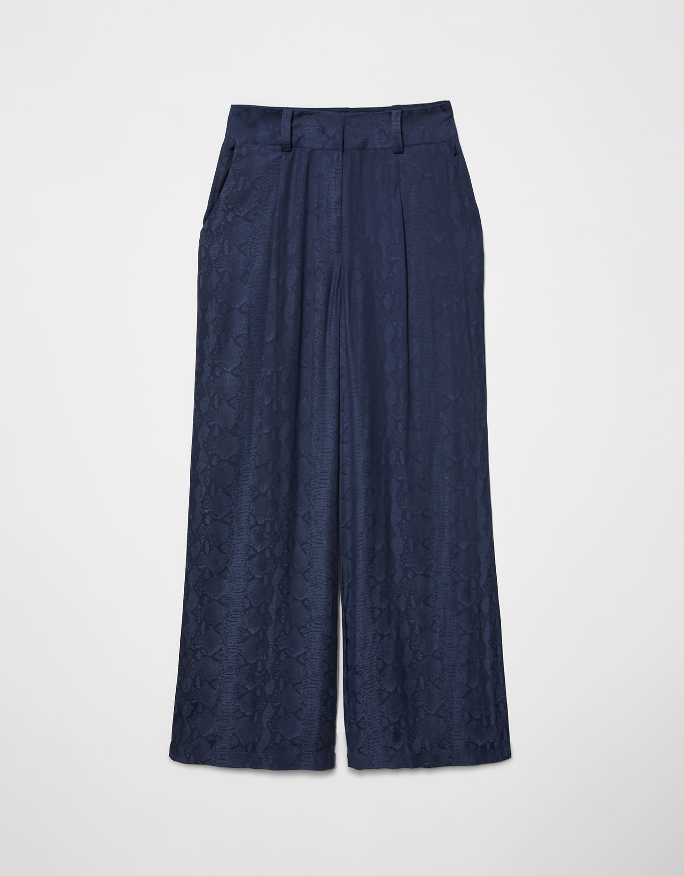 Calça alfaiataria acetinada