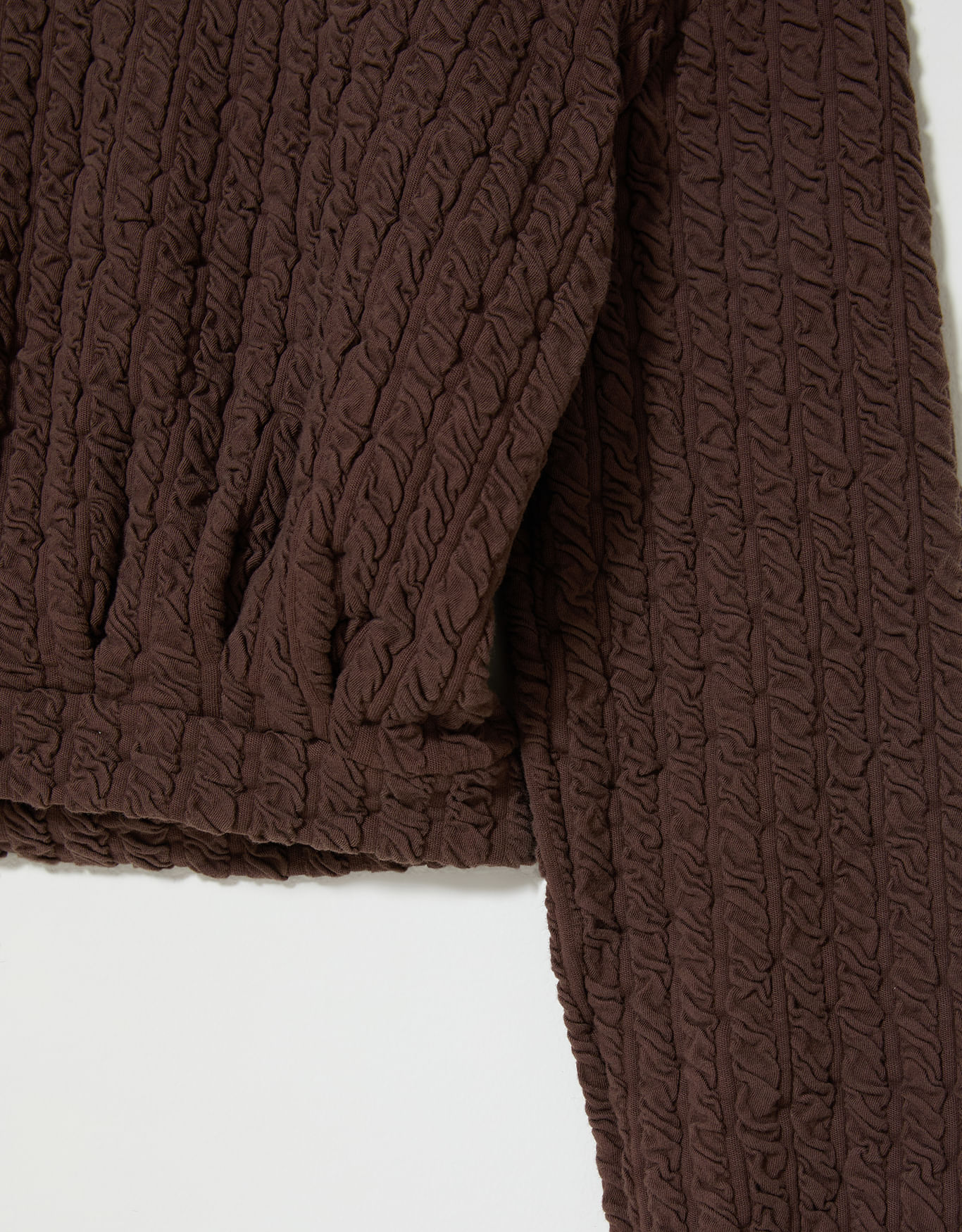 Blusa malha textura