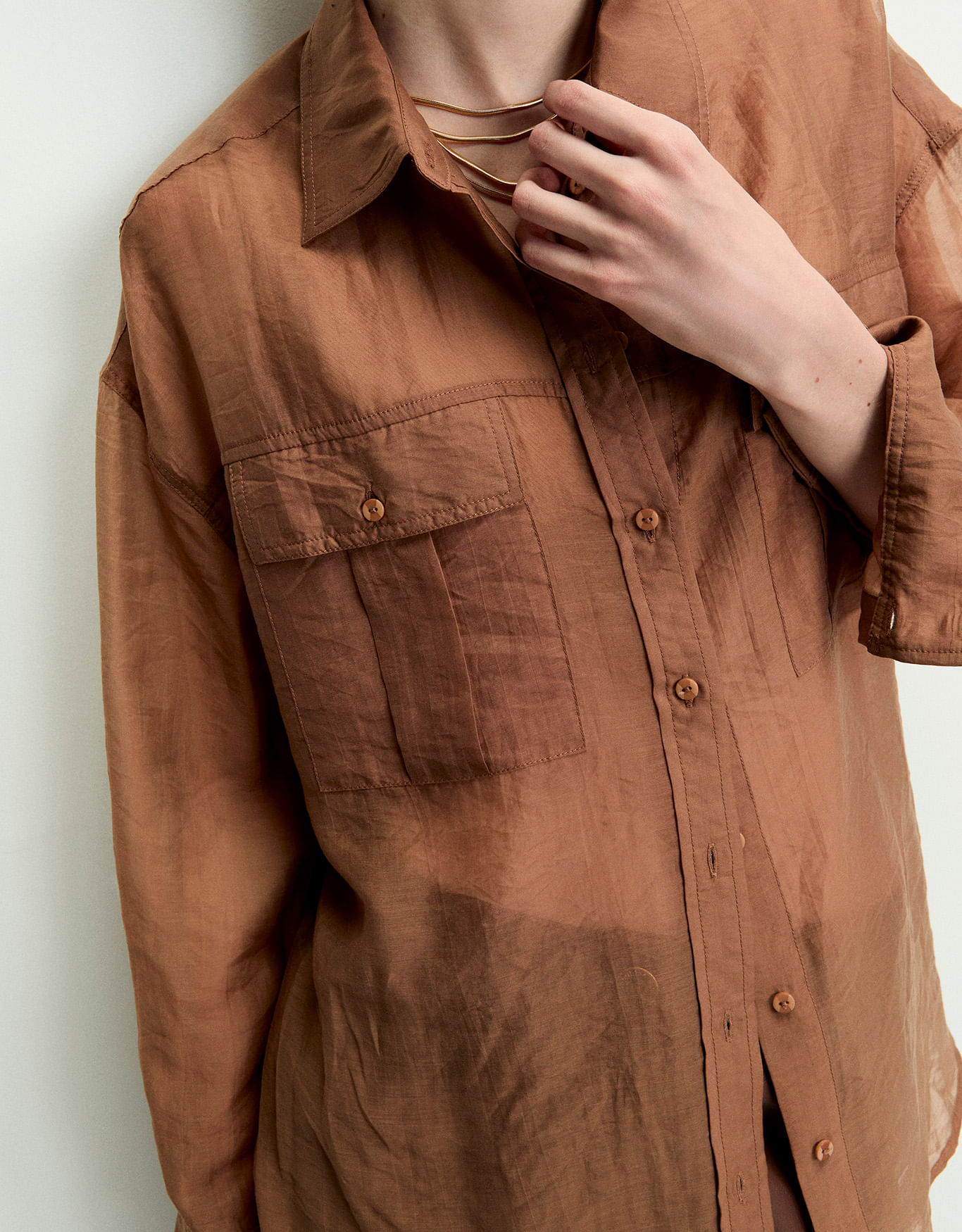 Camisa bolsos