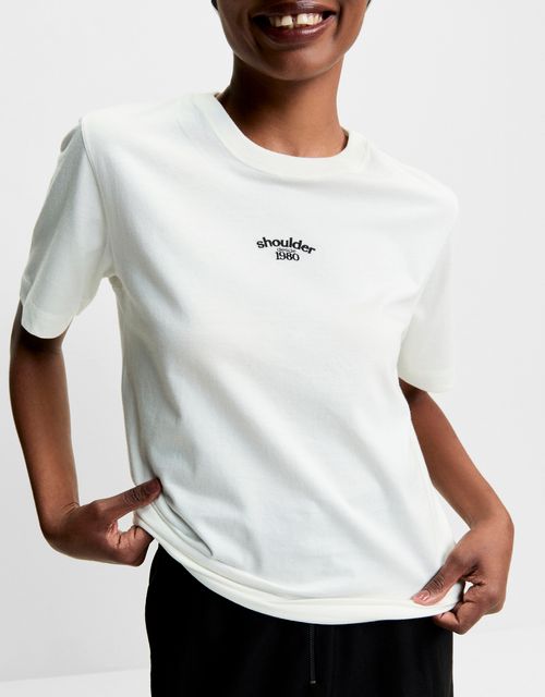 T-shirt bordado shoulder
