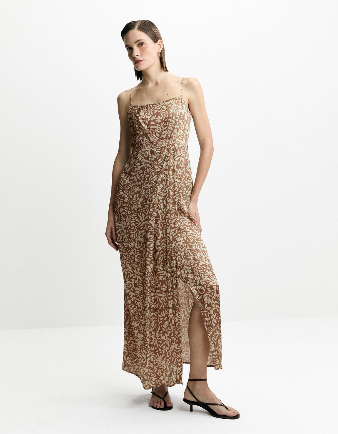 Vestido floral dança