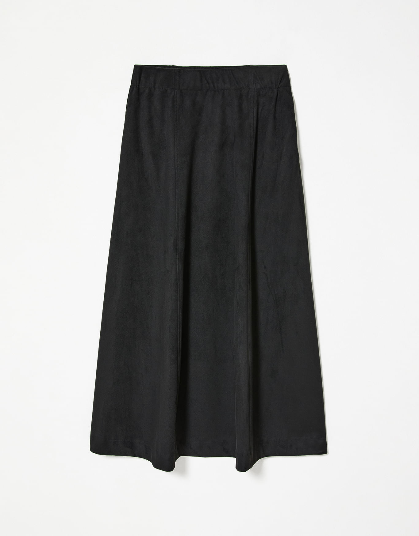 Saia midi suede