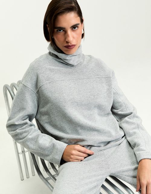 Blusa piquet mescla 360