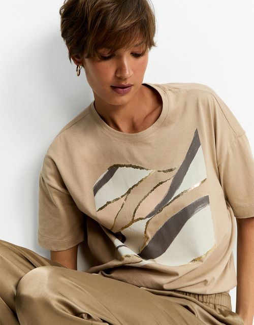 T-shirt cartaz foil