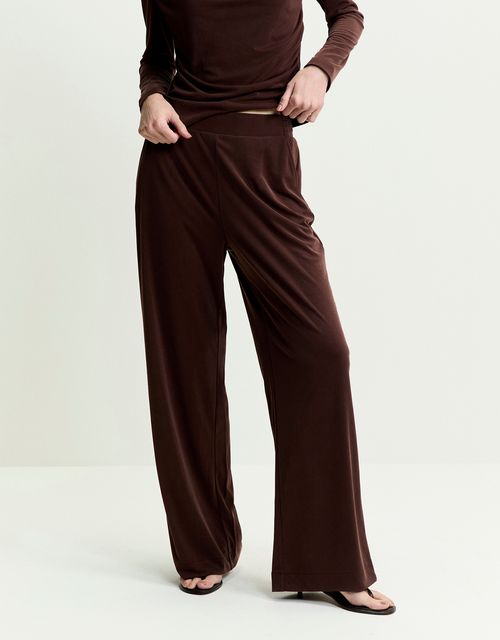 Calça pantalona canelado 360
